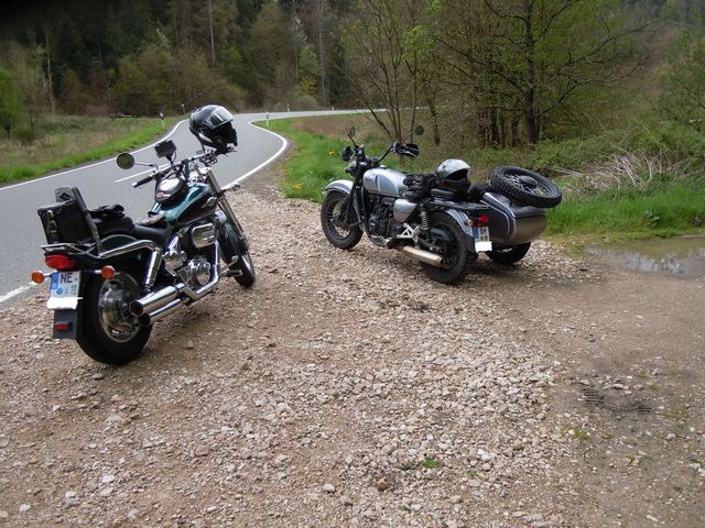 Heute mal mit den Sightseeingmobilen unterwegs...