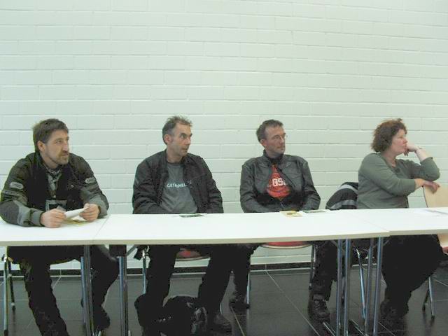 Was meint er jetzt? 
Aha bestanden